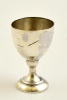 Ezüst(Ag) mini kehely, jelzett, m: 3 cm, nettó: 4,6 g