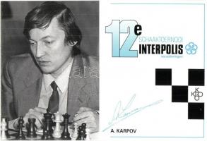 9 db MODERN sakk képeslap a 12. Interpolis versenyről / 9 MODERN chess postcards from the 12th Inter...