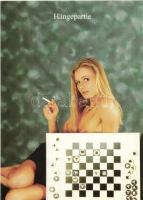 6 db MODERN erotikus sakk képeslap / 6 MODERN erotic chess postcards