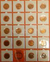 Hollandia "Julianna" gyűjtemény 1948-80. 1c (33 klf), 5c (32 klf), 10c (30 klf), 25c (29 k...