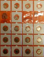 Hollandia "Julianna" gyűjtemény 1948-80. 1c (33 klf), 5c (32 klf), 10c (30 klf), 25c (29 k...