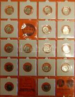 Hollandia "Julianna" gyűjtemény 1948-80. 1c (33 klf), 5c (32 klf), 10c (30 klf), 25c (29 k...