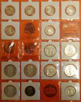 Hollandia "Julianna" gyűjtemény 1948-80. 1c (33 klf), 5c (32 klf), 10c (30 klf), 25c (29 k...