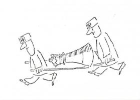 41 db MODERN sakk képeslap vegyesen, közte néhány erotikus darab / 41 MODERN mixed chess postcards, ...