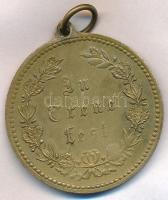 Német Birodalom DN "II. Vilmos császár"  Cu medál füllel, szalag nélkül (38mm) T:2
German...