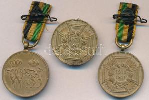 Német Államok / Poroszország 1864. "Dán háború emlékérem harcolóknak" Br kitüntetés nem er...