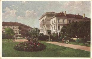 Sopron, Széchenyi tér és kaszinó. Hausner H. 7032/6.