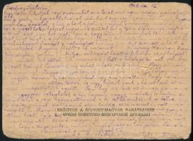 1947-1948 3 db hadifogoly levelezőlap