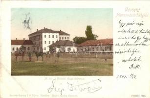 Marosvásárhely, Targu Mures; M. kir. 9. honvéd huszár laktanya / hussar military barracks