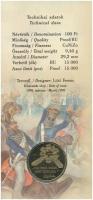 1998. 50f-200Ft (10xklf) forgalmi sor dísztokban + 1998. 100Ft alpakka "1848-1849. Szabadsághar...