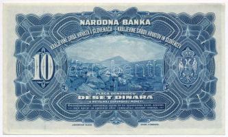 Szerb-Horvát-Szlovén Királyság 1920. 10D T:II
Kingdom of Serbs, Croats and Slovenian 1920. 10 Dinar...