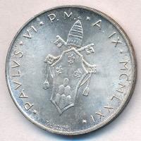 Vatikán 1971. 500L Ag "VI. Pál Pápa" T:1- Vatican city 1971. 500 Lire Ag "Pope Paul VI" C:AU