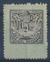 1868 1/2kr eredeti gumizással, falc nélkül (7.500)