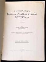 Dr. Hollendonner Ferenc: A fenyőfélék fájának összehasonlító szövettana. Kiadja az Országos Erdészet...
