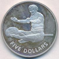 Kiribati 1979. 5D Ag "Függetlenség" T:1(PP)
Kiribati 1979. 5 Dollars Ag "Independece...