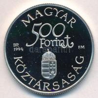 1994. 500Ft Ag "Régi dunai hajók - Carolina" T:1(PP) kis patina
Adamo EM134