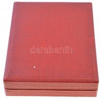 1948. "48-as Díszérem" zománcozott Br kitüntetés mellszalaggal, szalagsávval, nem saját to...