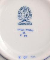 Herendi Fanfan PVHB pikkelymintás állatos gyerek tálka és bögre, kézzel festett, jelzett, hibátlan, ...