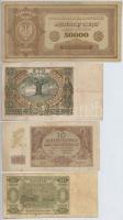 Lengyelország 1922-1948. 5Zl-50.000M (8xklf) bankjegy T:III,III-
Poland 1922-1948. 5 Zlotych - 50.0...