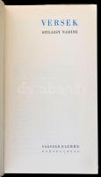 Szilassy Nadine: Versek. Császár Elemér előszavával. Bp.,(1938),(Révai-nyomda.), Szerzői kiadás. Pap...