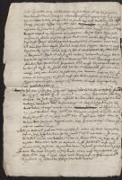 1624 Ung vármegye szolgabírája által jobbágy megszökése ügyében folytatott nyomozó eljárásról szóló ...