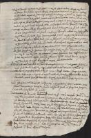 1624 Ung vármegye szolgabírája által jobbágy megszökése ügyében folytatott nyomozó eljárásról szóló ...