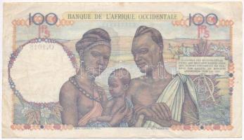 Francia Nyugat-Afrika 1946. 100Fr T:III
French West Africa 1946. 100 Francs C:F
Krause 40