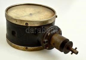 Lang L. Gépgyár Budapest, nagyméretű mérőszerkezet, d: 16 cm