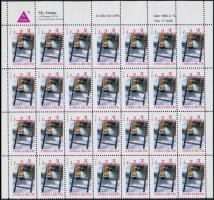 MATÁV és DÉLTÁV 2 db levélzáró ív, 48 db, egyik szélén ceruzás ráírással