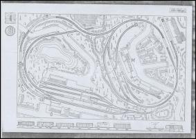 Helyes vágányon a TT-vasúttal, pótlással, 32p