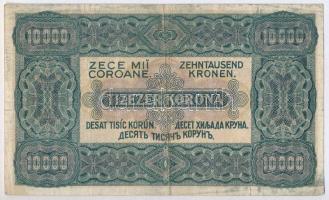 1923. 10.000K "Orell Füssli Zürich" piros sorozat-és sorszám T:III,III-
Adamo K42/1