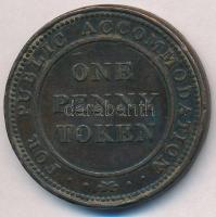 Nagy-Britannia / Birmingham 1812. 1p zseton Br "UNION COPPER COMPANY - BIRMINGHAM" T:2- ph...