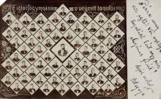 1899 Iglói főgimnázium tablója (EM)