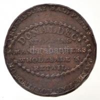 Nagy-Britannia / Birmingham 1792. 1/2p zseton Cu "DONALD & CO." T:2-,3 ph.
Great Brit...