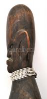 Faragott afrikai "Sámán bot", h:92 cm