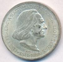 1936. 2P Ag "Liszt Ferenc" T:1-,2 szennyeződés, kis ph. Adamo P7.3