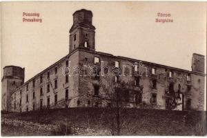 Pozsony, Pressburg, Bratislava; Várrom / Burgruine / castle ruins