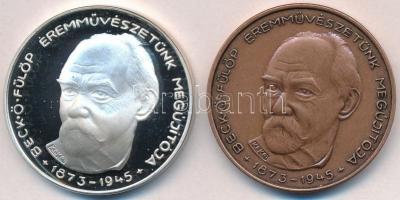 Kelemen Kristóf (1922-2001) 2005. "MÉE / Beck Ö. Fülöp éremművészetünk megújítója" Ag és B...