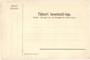 Nincsen Párja A Hindenburg Bakának. Tábori levelezőlap; Kiadja III/69. gyalogezred az özvegyek és ár...