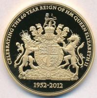 Németország 2012. "Őfelsége a királynő gyémánt jubileuma - II. Erzsébet királynő" aranyozo...