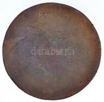 Rácz Edit (1936-) 1979. "Vezess Baleset Nélkül Mozgalom" Br emlékplakett eredeti tokban (9...