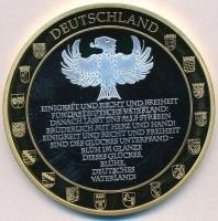 Németország 2011. "Egység és igazságosság és szabadság / Németország" aranyozott fém emlék...