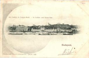 Budapest II. Szent Lukács és Császár fürdő. Divald 112.