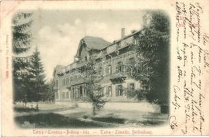 Tátralomnic, Tatranska Lomnica; Bethlen ház / villa, hotel (ázott / wet damage)