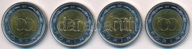 2002. 100Ft "Kossuth Lajos" (4x) T:1- 
Adamo FOEM1