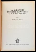 Berkovits Ilona: A budapesti Egyetemi könyvtár Albucasis-Kódexe. Bp., 1938, Kir. Magyar Egyetemi Nyo...