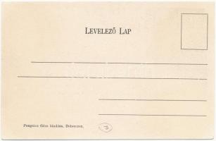 Debrecen, Németh András és Társa Nagyerdei vigadója, étterem, egy pohár sör 10 kr és egy korsó sör 1...