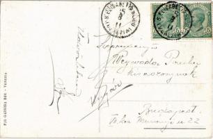 Venice, Venezia; Lido, Viale riservato al Tramway / tram station. F.lli Garbisa