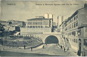Trieste, Galleria di Montuzza Ingresso dalla Via dei Pallini / street view with tunnel