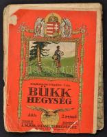 cca 1930 Bükk hegység, 1:50000, M. Kir. Állami Térképészet, szakadozott állapotban, 64x72 cm